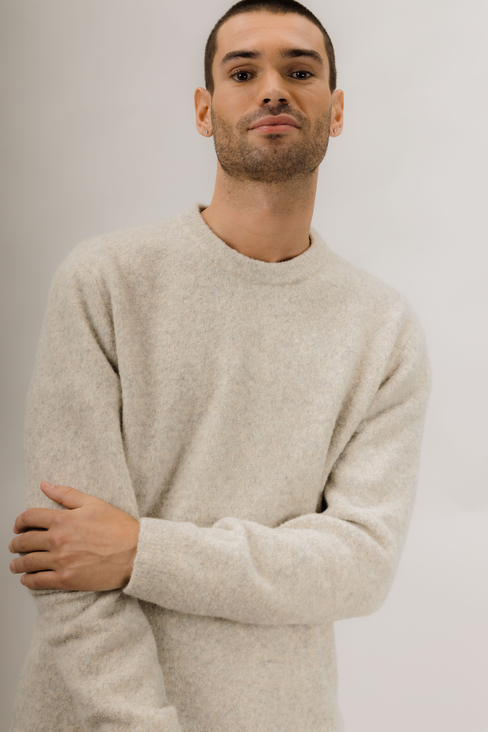 Urban Pioneers Male Callum Sweater SWEATER SAND