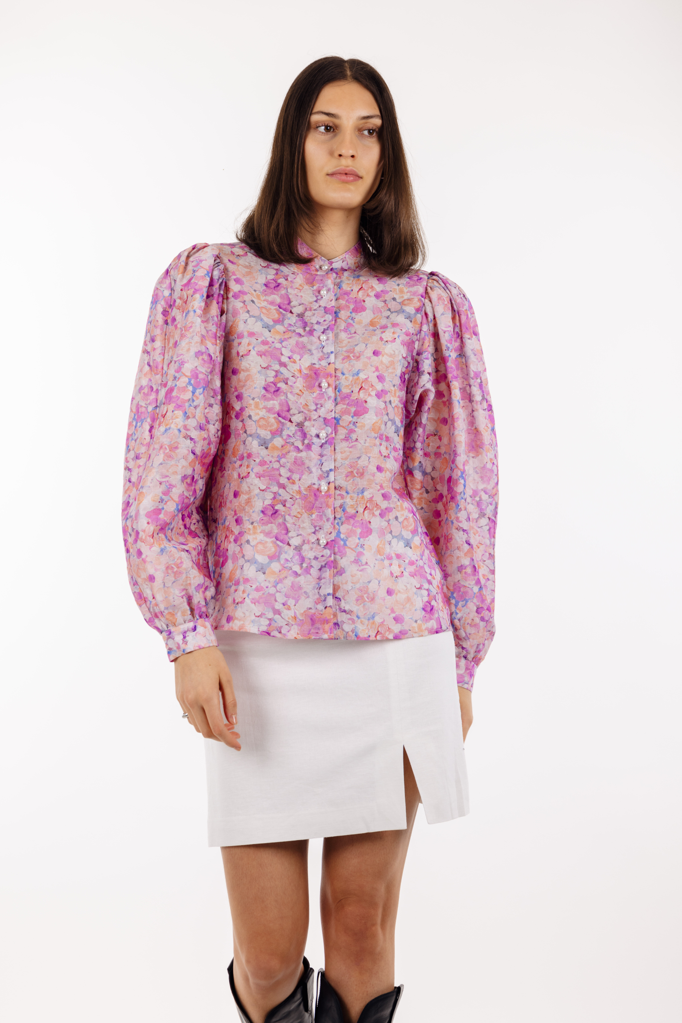 Urban Pioneers Female Candie Shirt SHIRT PINK AOP