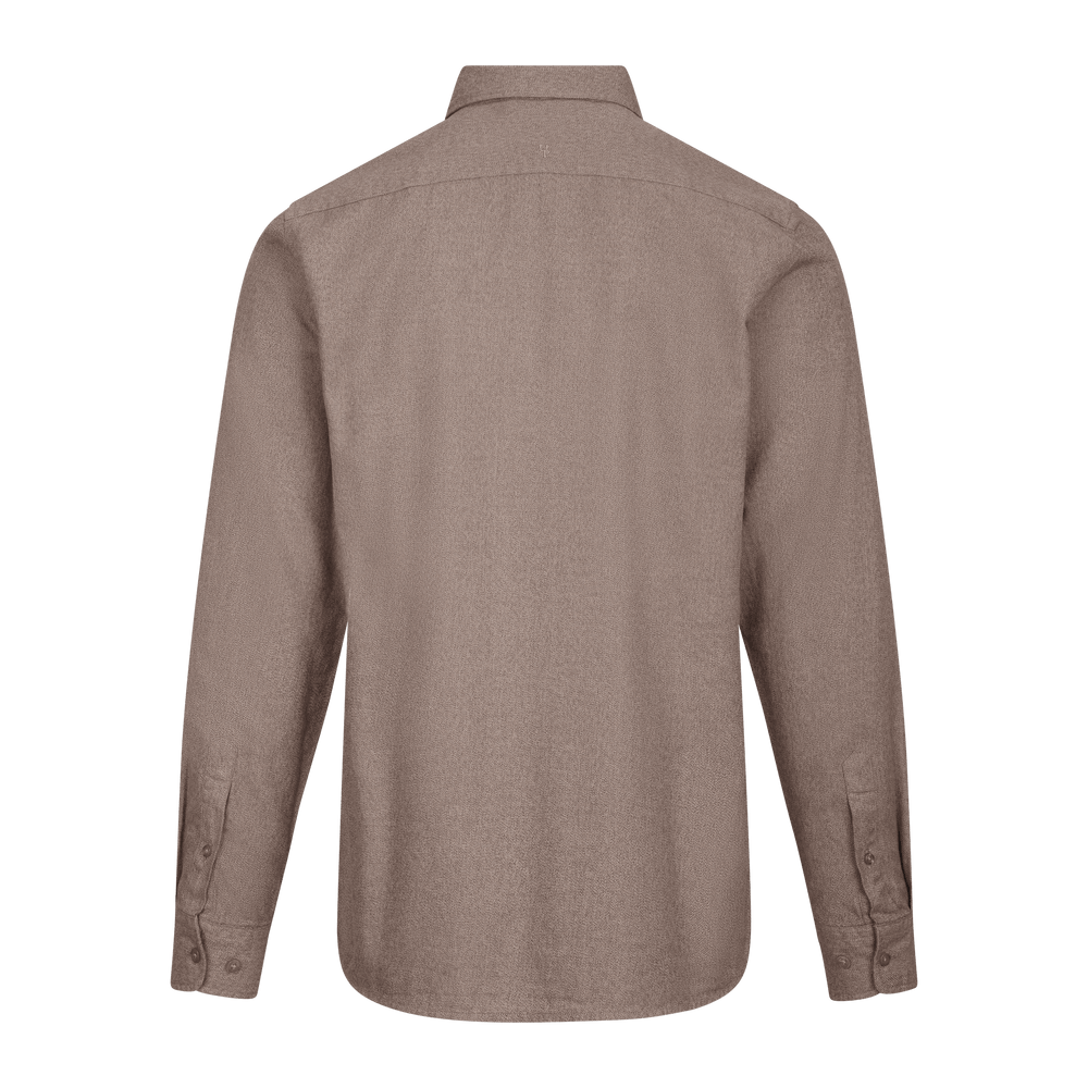 Urban Pioneers Male Canton Shirt SHIRT CHOCOLATE BROWN