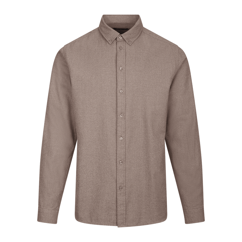 Urban Pioneers Male Canton Shirt SHIRT CHOCOLATE BROWN