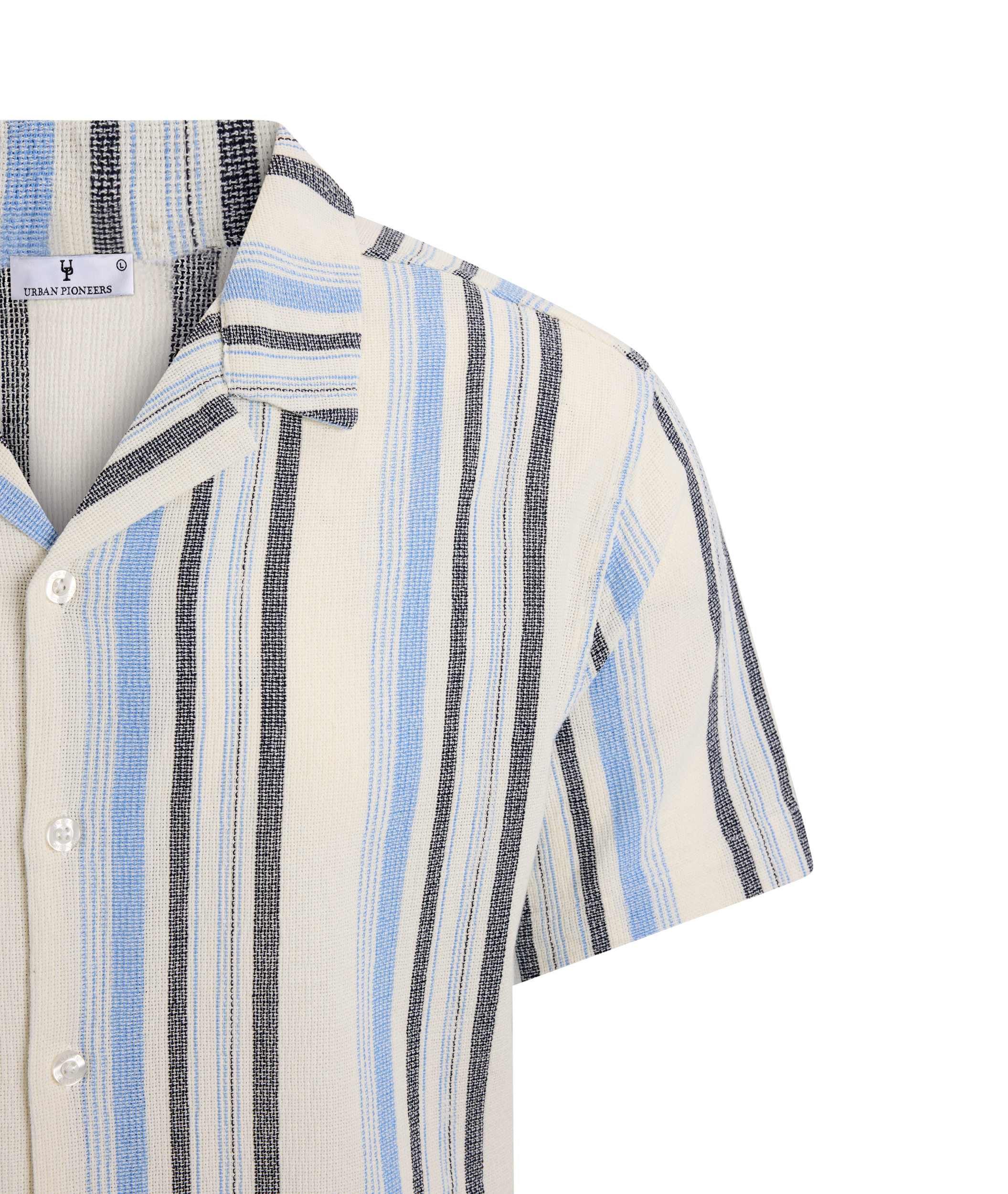 Urban Pioneers Male Carmelo SS Shirt SS SHIRT BLUE MULTI