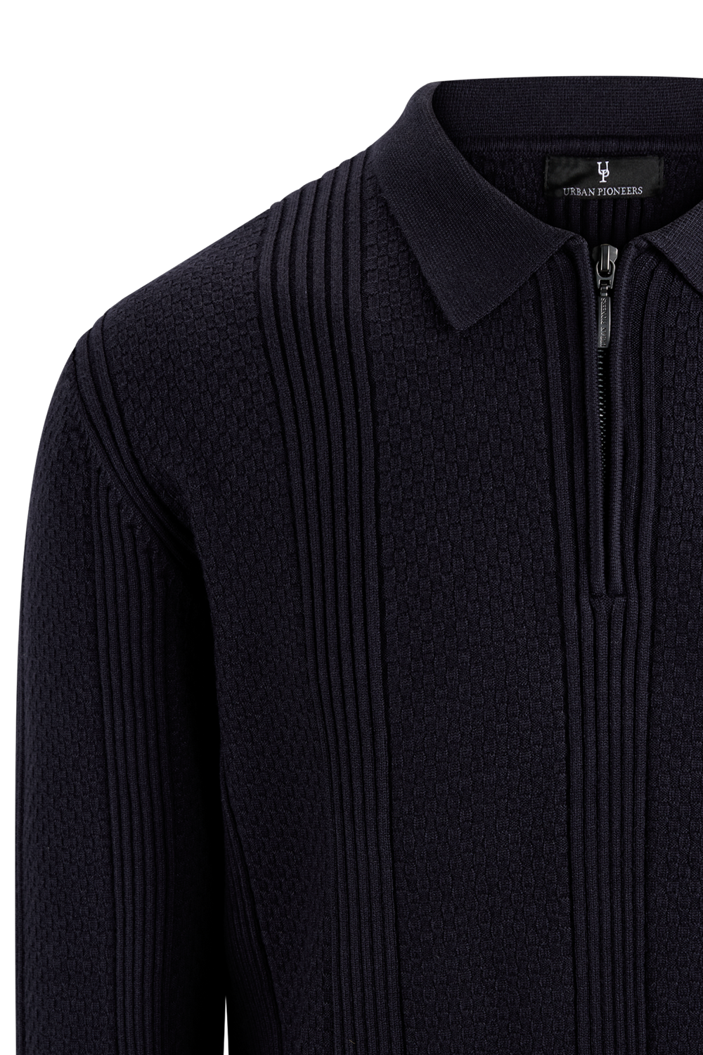 Urban Pioneers Male Casper Half-Zip SWEATER DARK NAVY
