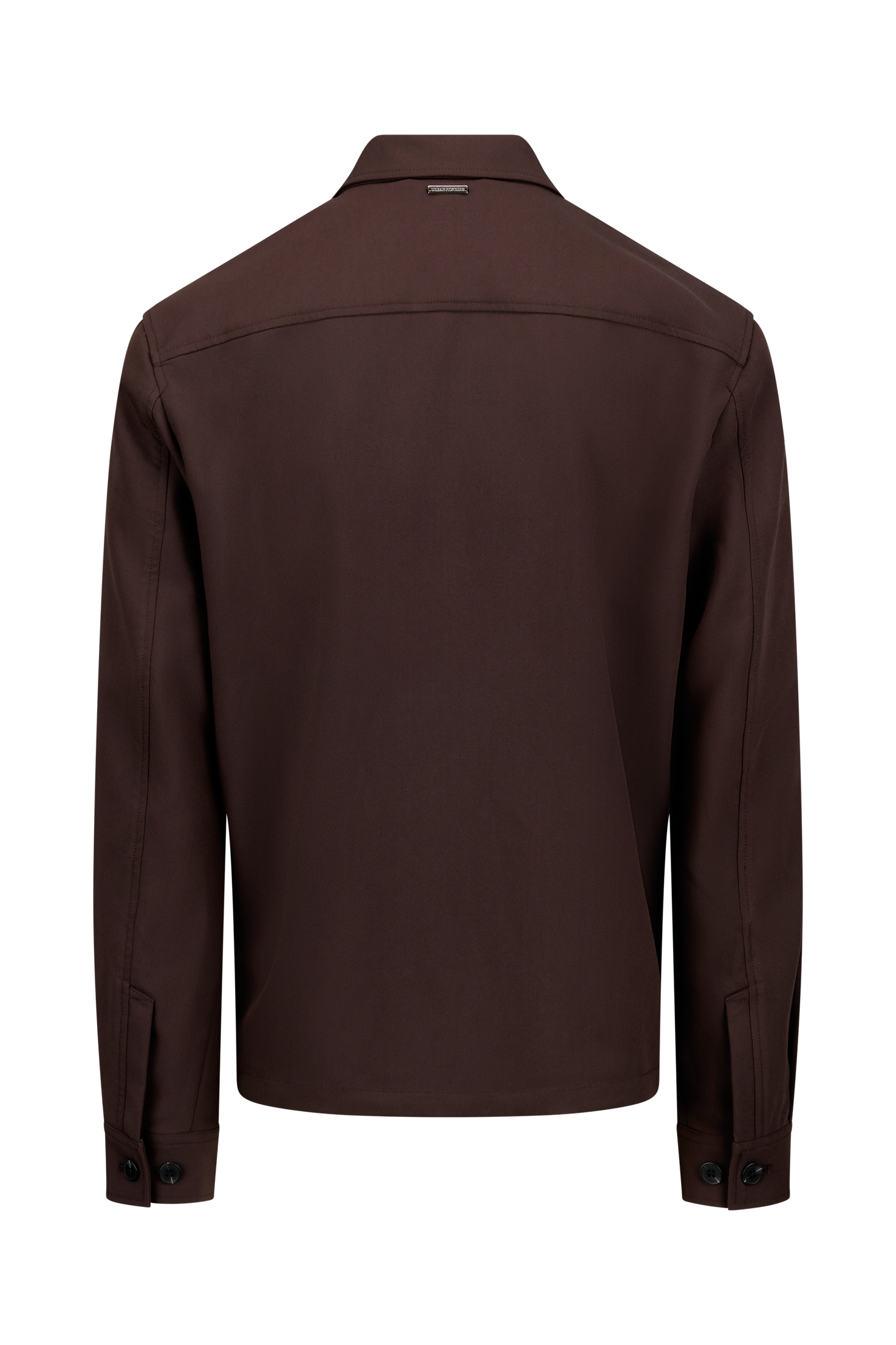 Urban Pioneers Male Cassedy Overshirt SHIRT BLACK COFFEE