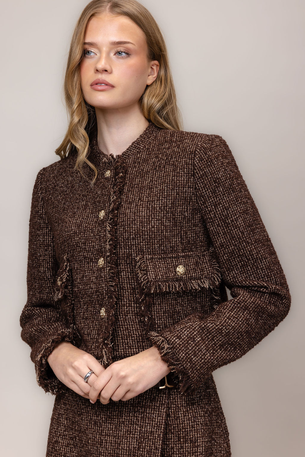 Urban Pioneers Female Catherine Jacket JACKET DARK BROWN