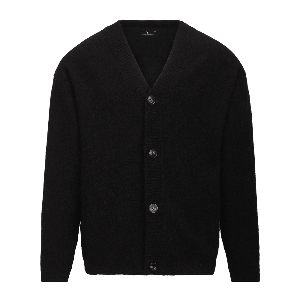 Urban Pioneers Male Cedric Cardigan CARDIGAN BLACK