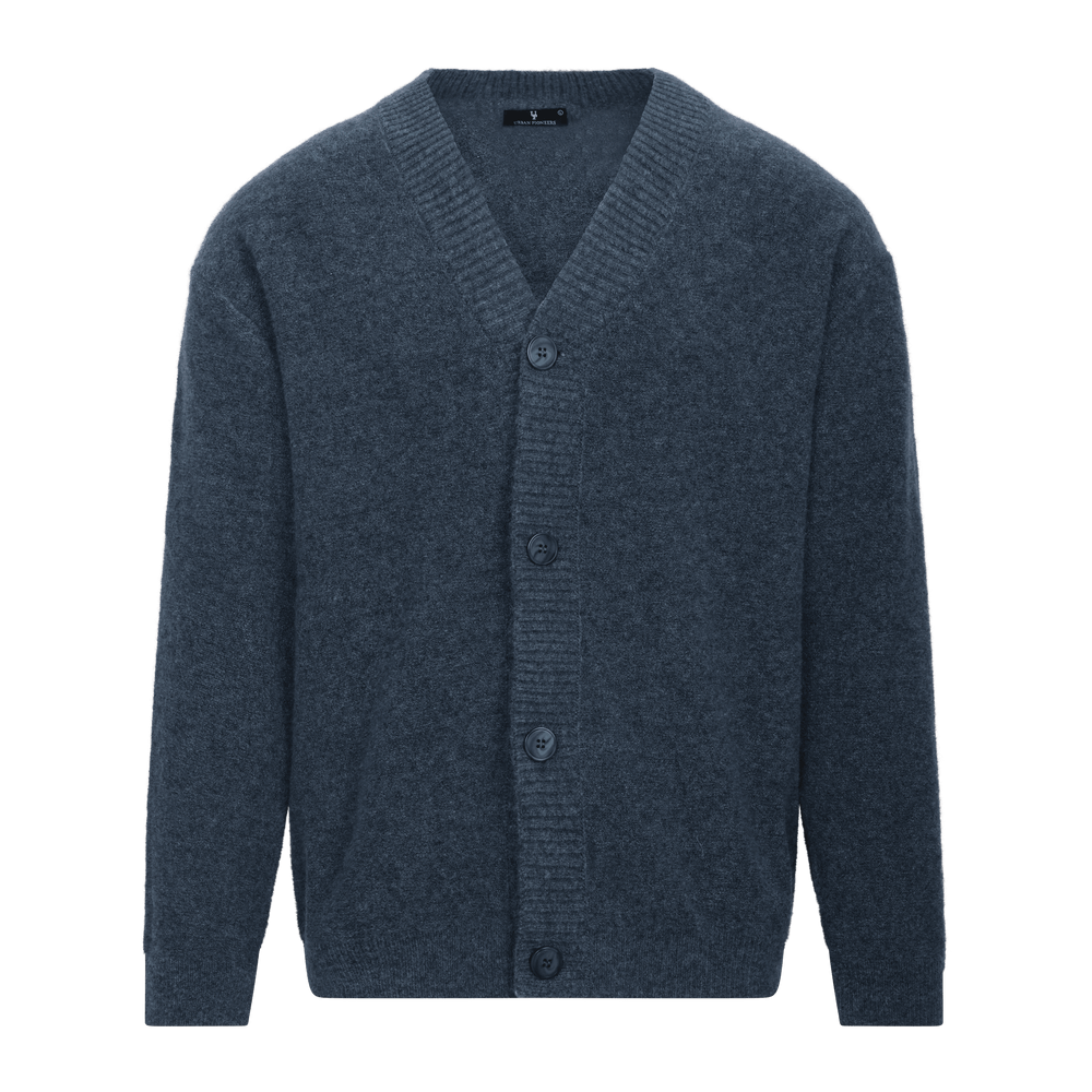 Urban Pioneers Male Cedric Cardigan CARDIGAN MALLARD BLUE