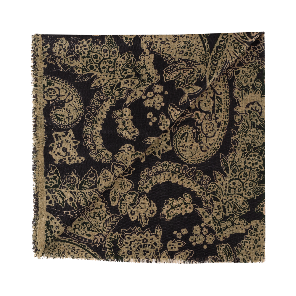 Urban Pioneers Male Charles Scarf SCARF BLACK PAISLEY