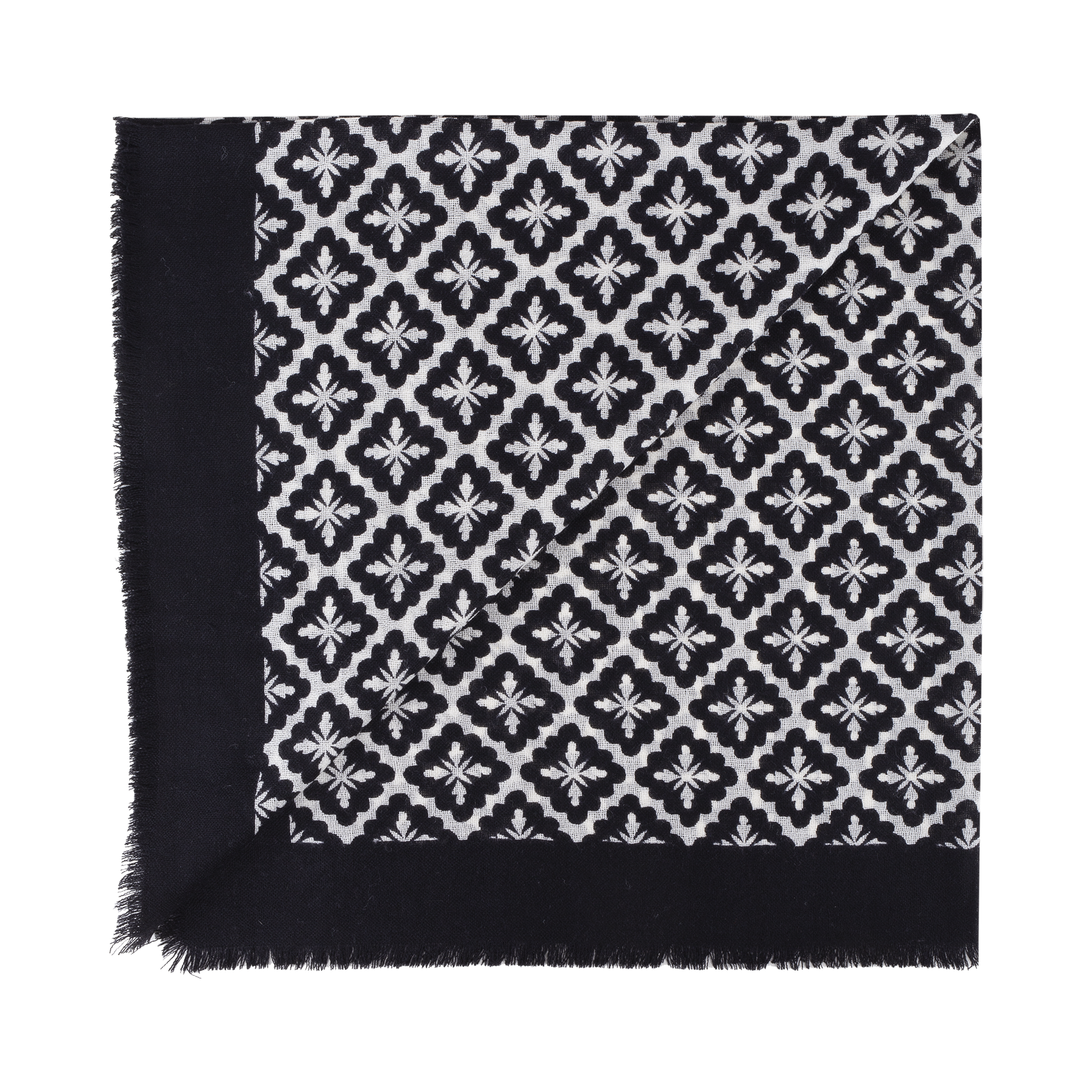 Urban Pioneers Male Charles Scarf SCARF BLACK FLOWER