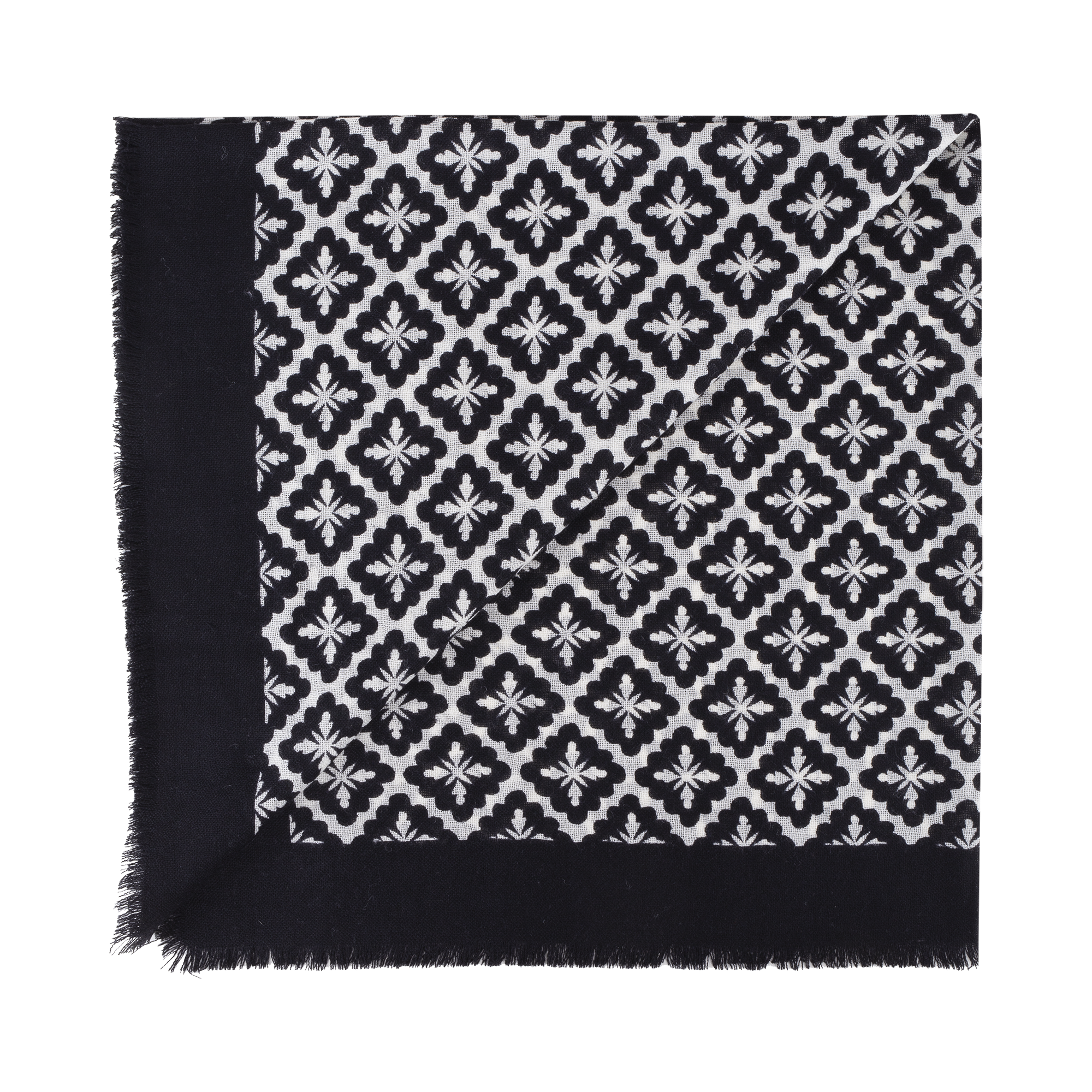 Urban Pioneers Male Charles Scarf SCARF BLACK FLOWER