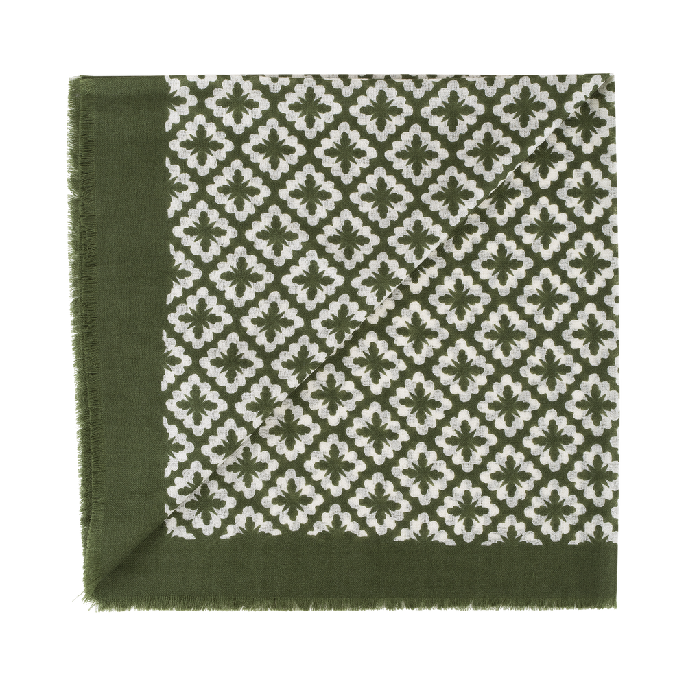 Urban Pioneers Male Charles Scarf SCARF OLIVE FLOWER