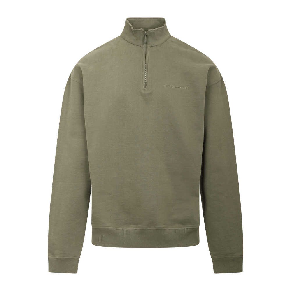 Urban Pioneers Male Chow Half-zip SWEATER FOREST NIGHT