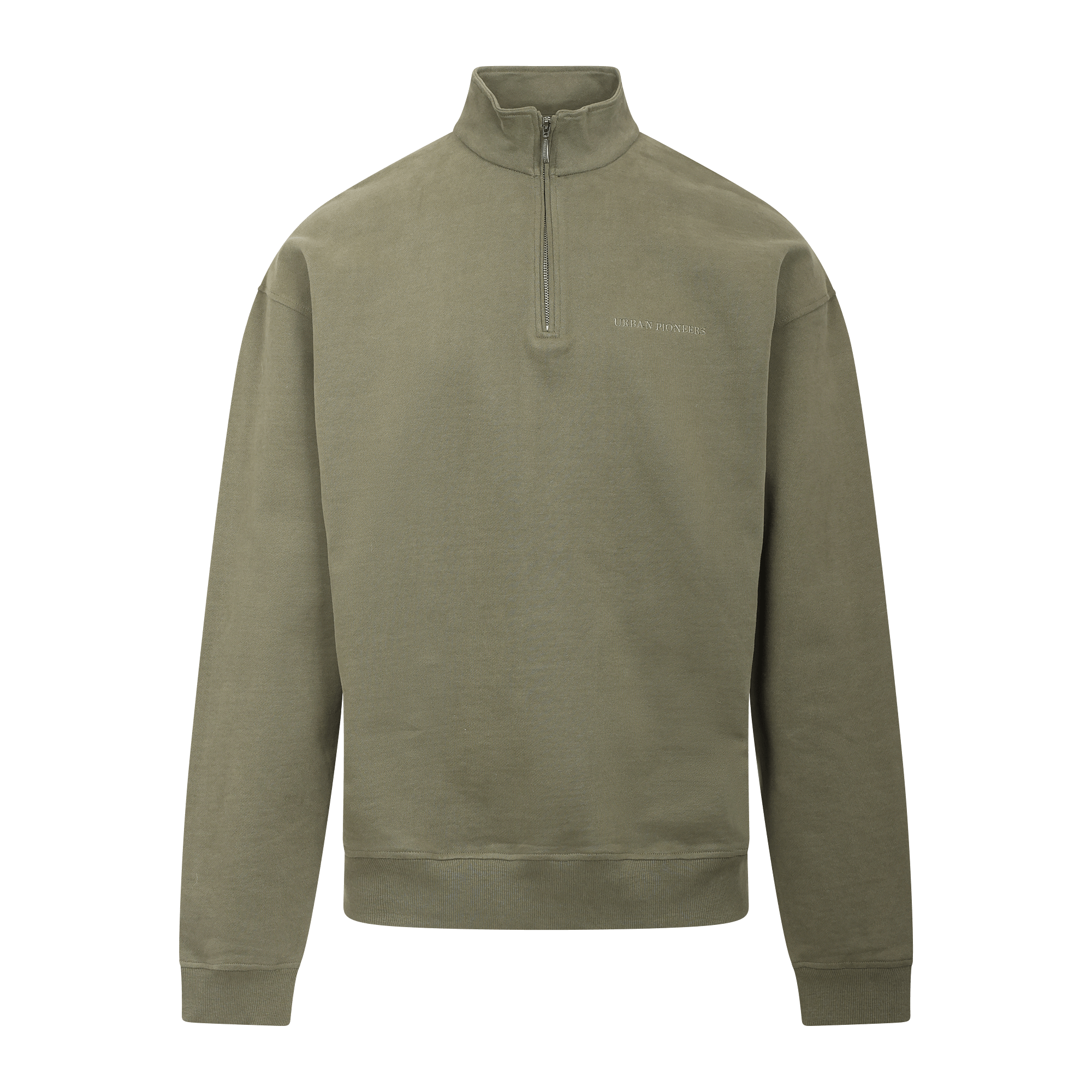 Urban Pioneers Male Chow Half-zip SWEATER FOREST NIGHT