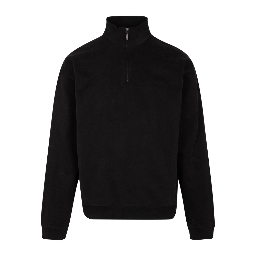 Urban Pioneers Male Chow Half-zip SWEATER BLACK