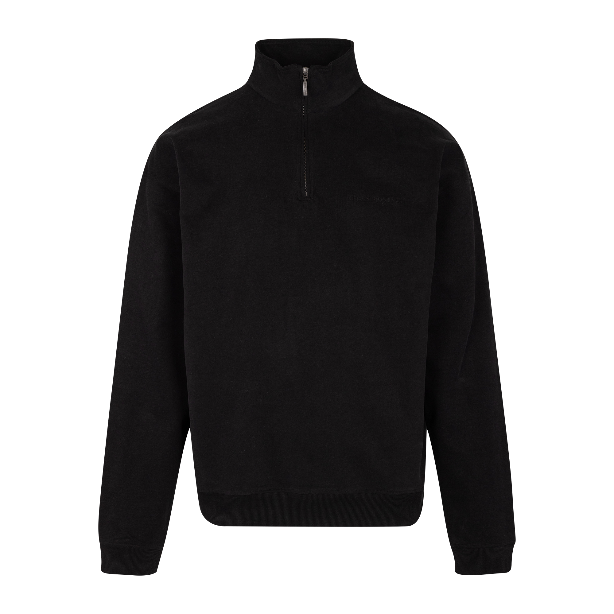 Urban Pioneers Male Chow Half-zip SWEATER BLACK