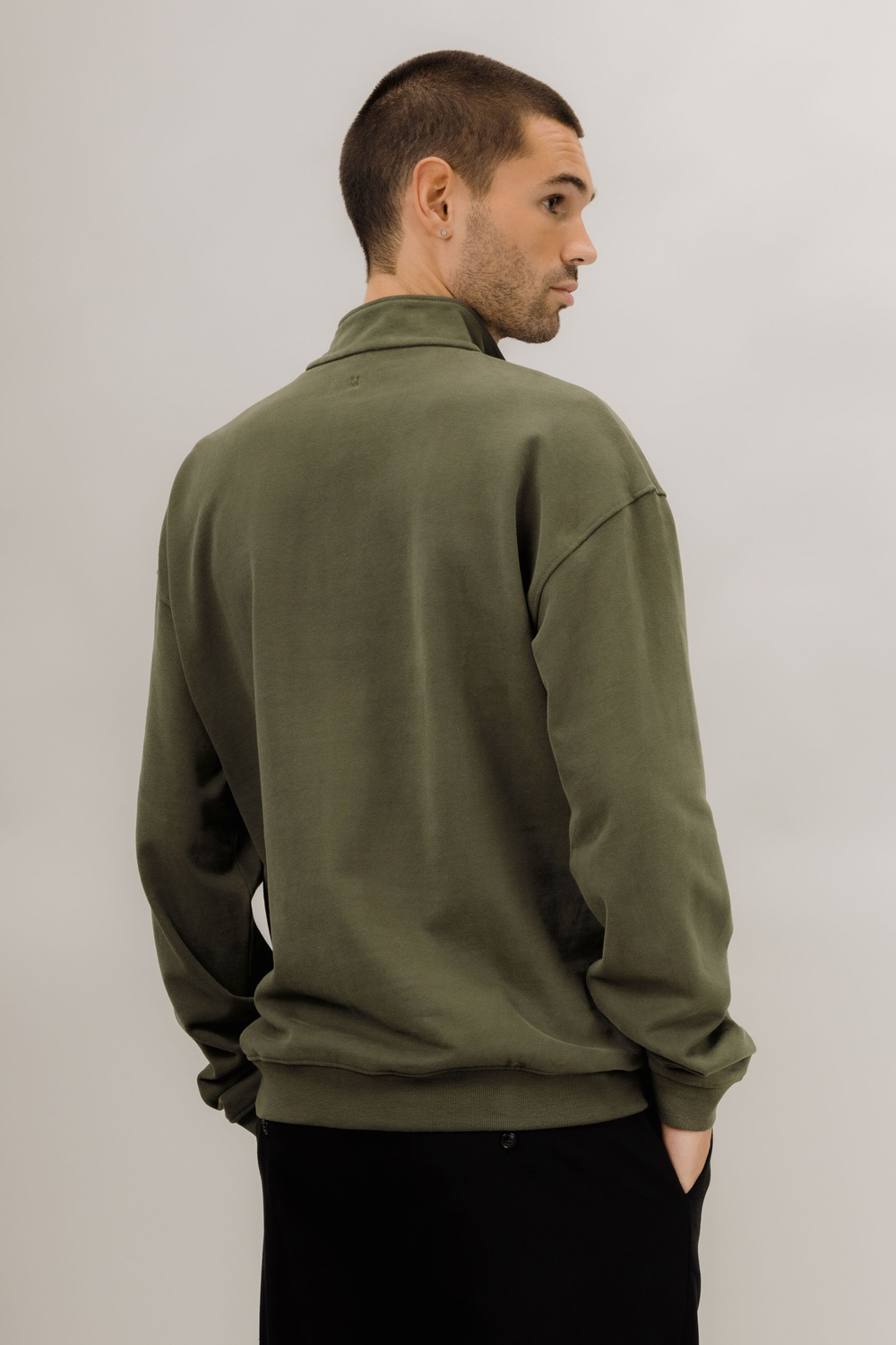 Urban Pioneers Male Chow Half-zip SWEATER FOREST NIGHT