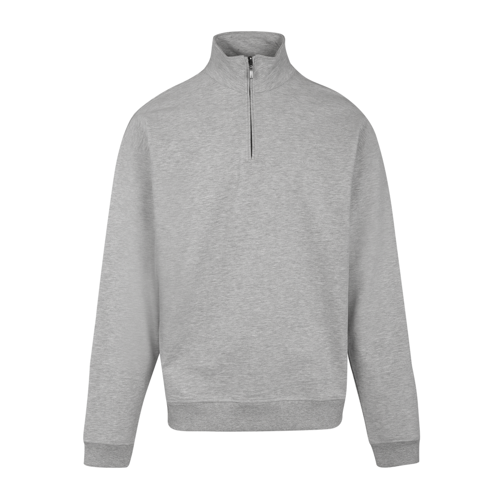 Urban Pioneers Male Chow Half-zip SWEATER LIGHT GREY MELANGE