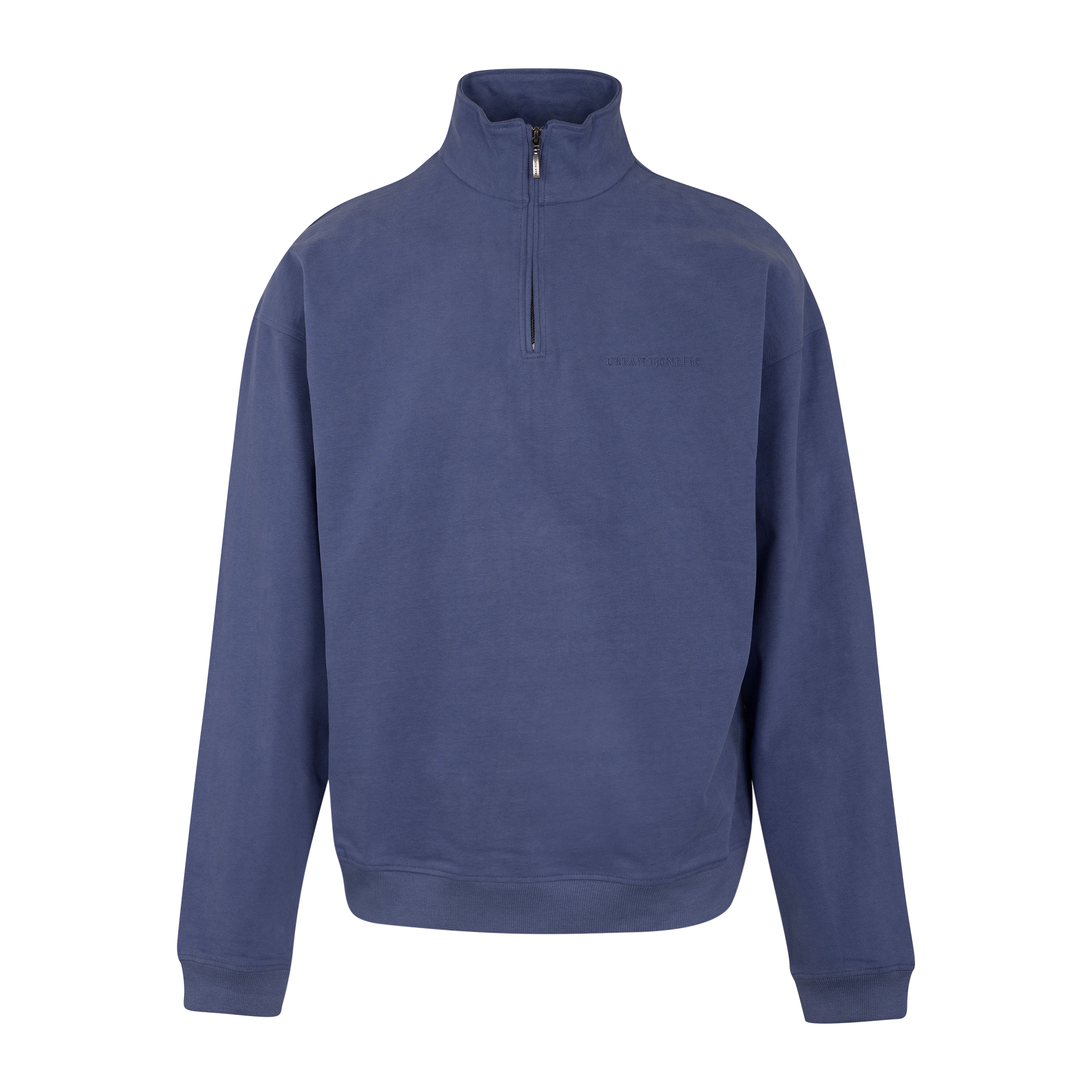 Urban Pioneers Male Chow Half-zip SWEATER MOONLIGHT BLUE