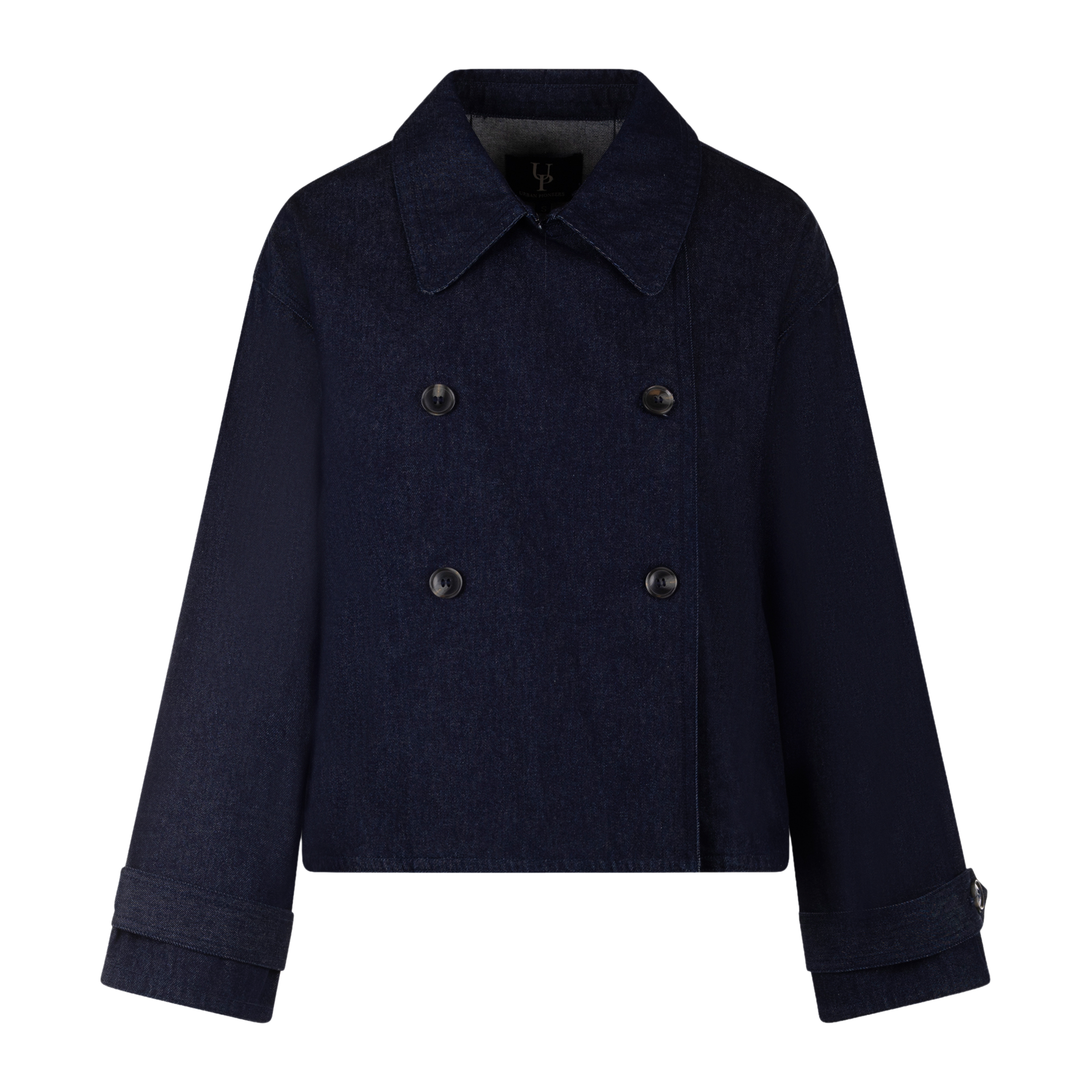 Urban Pioneers Female Cicely Trenchcoat COAT DARK NAVY DENIM