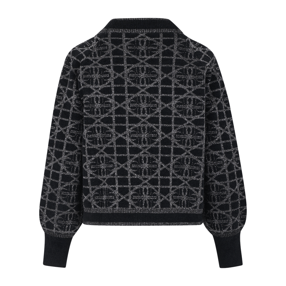 Urban Pioneers Female Cita Cardigan CARDIGAN BLACK AOP