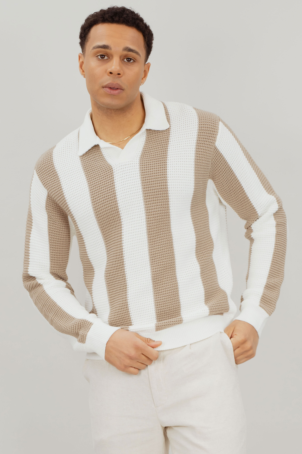 Urban Pioneers Male Claude Sweater SWEATER SAND