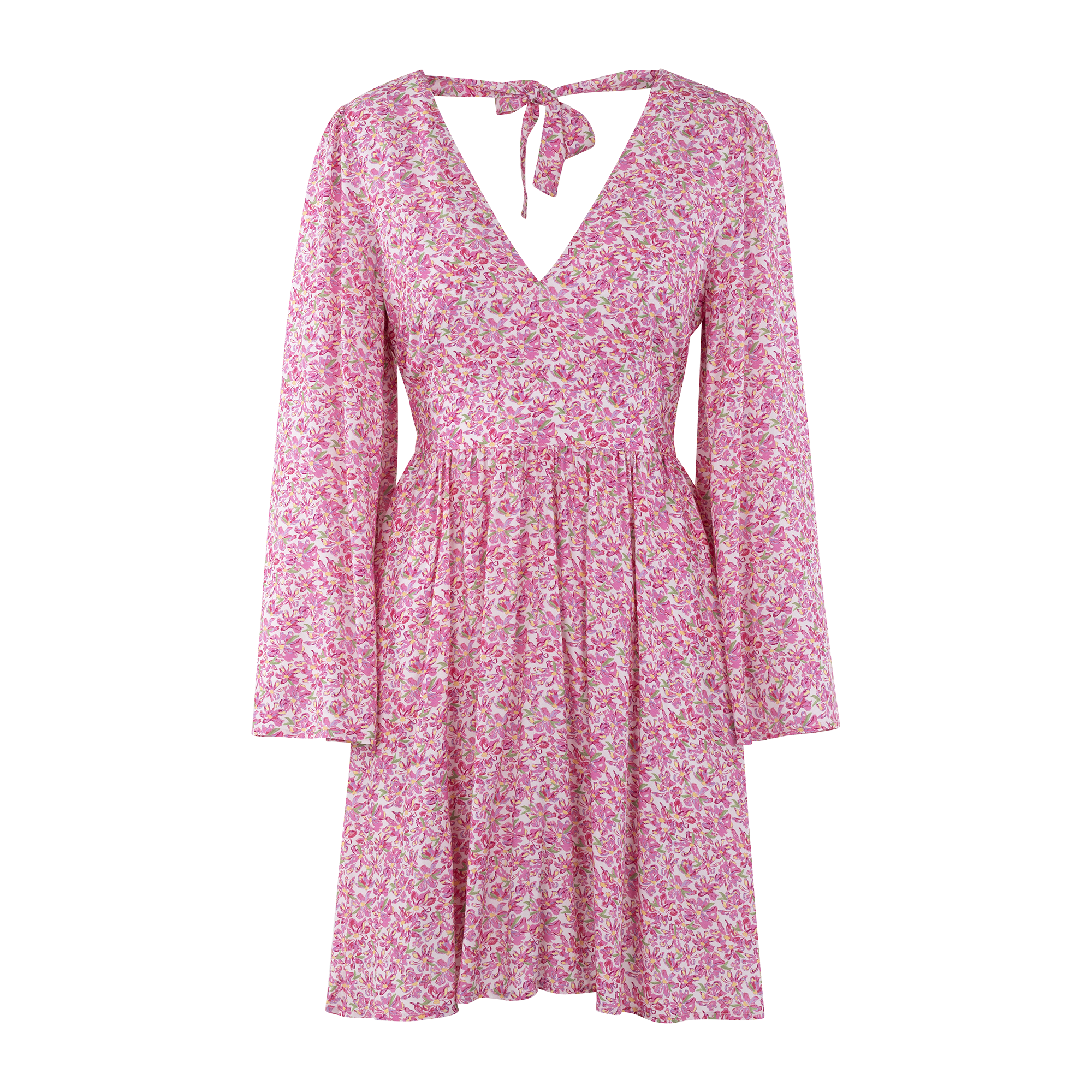 Urban Pioneers Female Claudia Dress DRESS PINK AOP