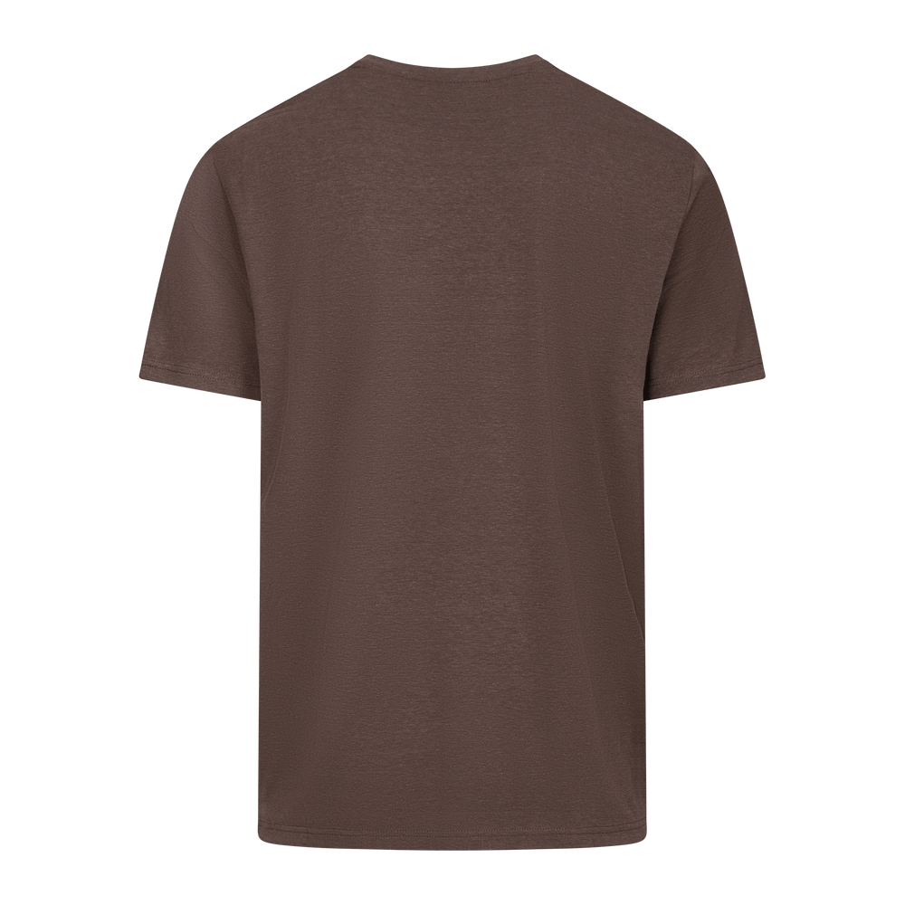 Urban Pioneers Male Cobi Tee T-SHIRT DARK BROWN