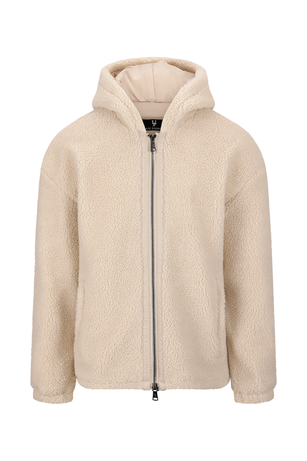 Urban Pioneers Male Corbin Fleece Zip Hoodie JACKET LIGHT SAND