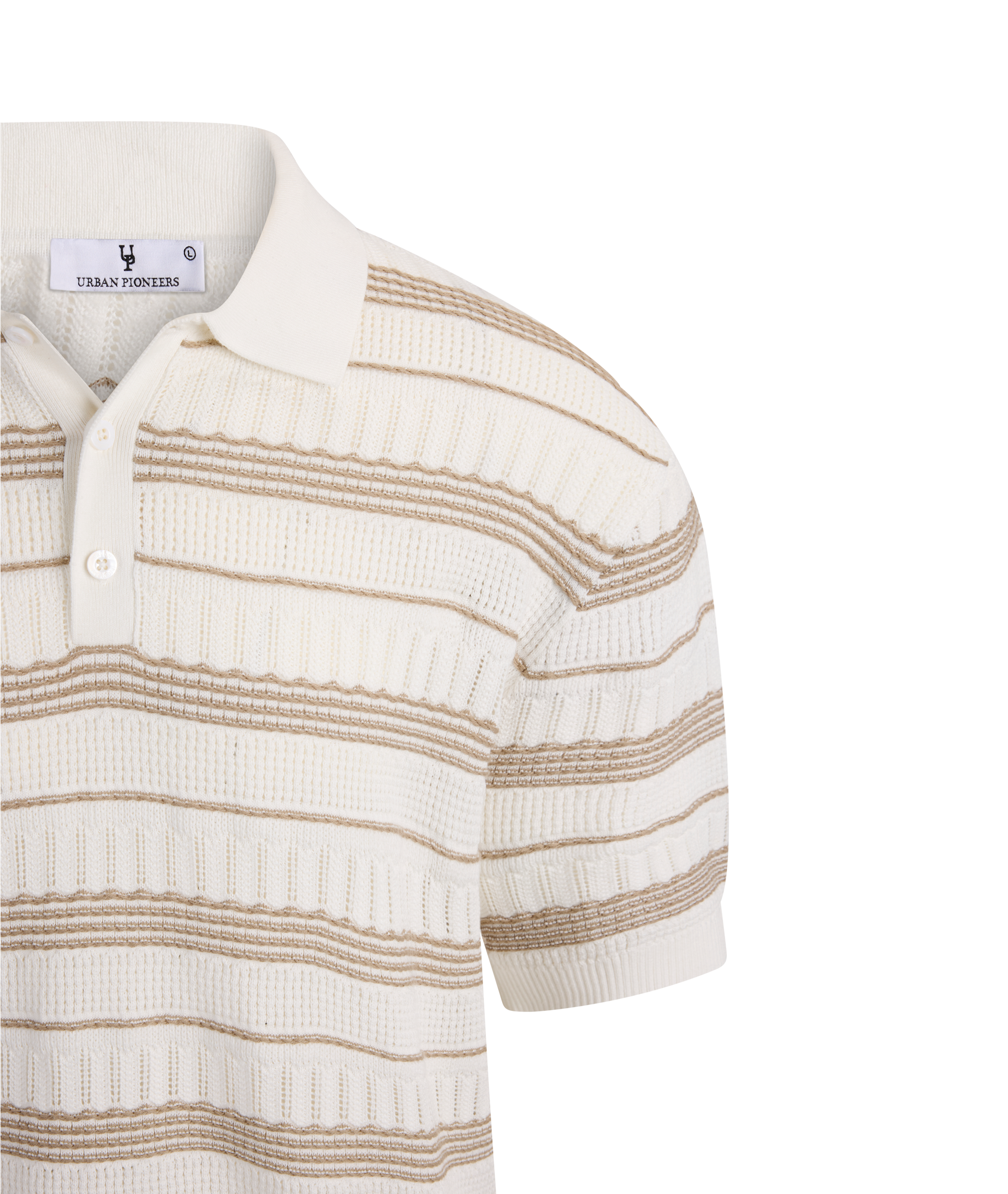 Urban Pioneers Male Corrado Pique PIQUE SNOW WHITE