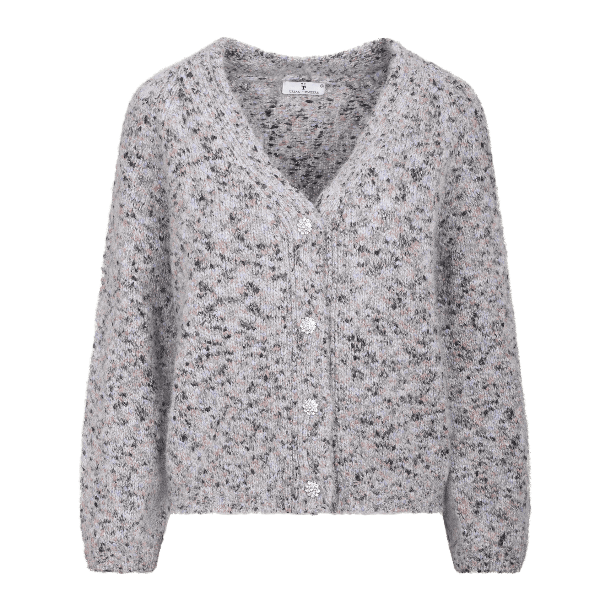Urban Pioneers Female Danae Cardigan CARDIGAN GREY MULTI