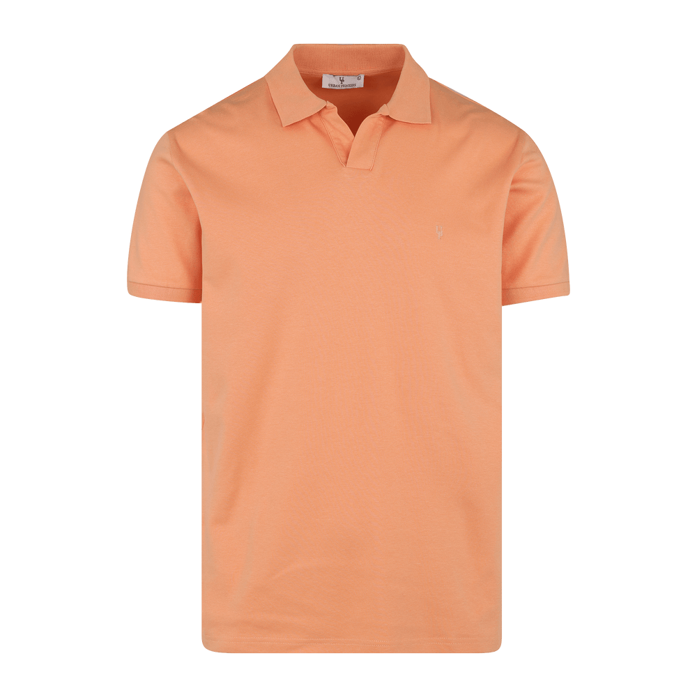 Urban Pioneers Male Dani SS Pique PIQUE CORAL REEF