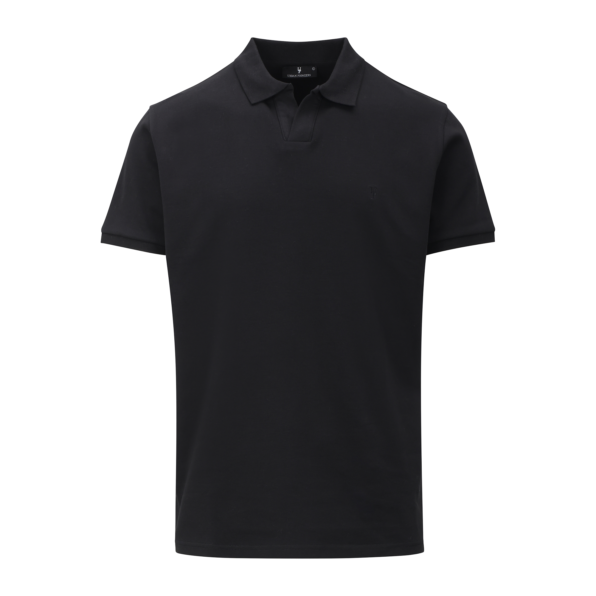 Urban Pioneers Male Dani SS Pique PIQUE BLACK