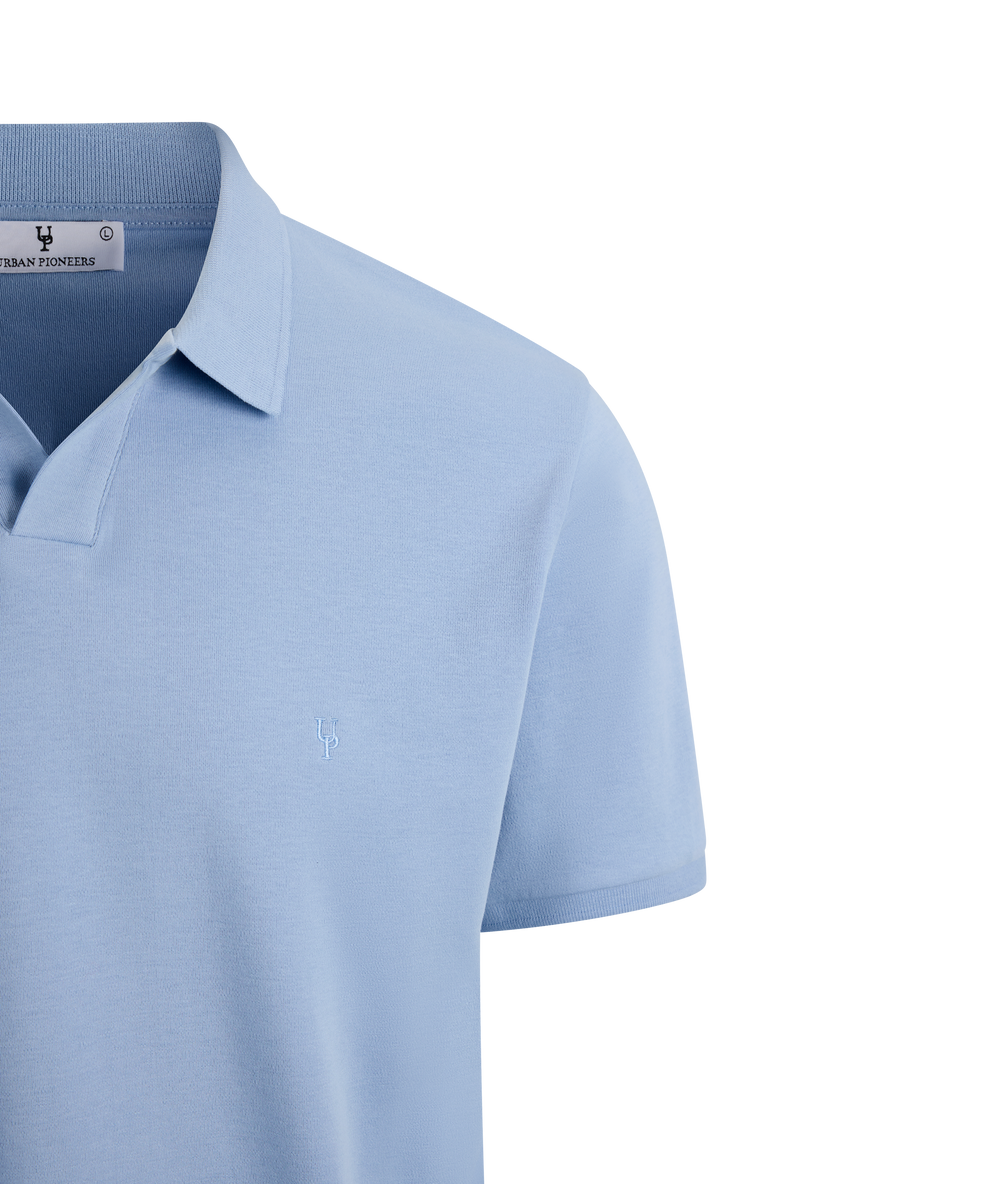 Urban Pioneers Male Dani SS Pique PIQUE FOREVER BLUE