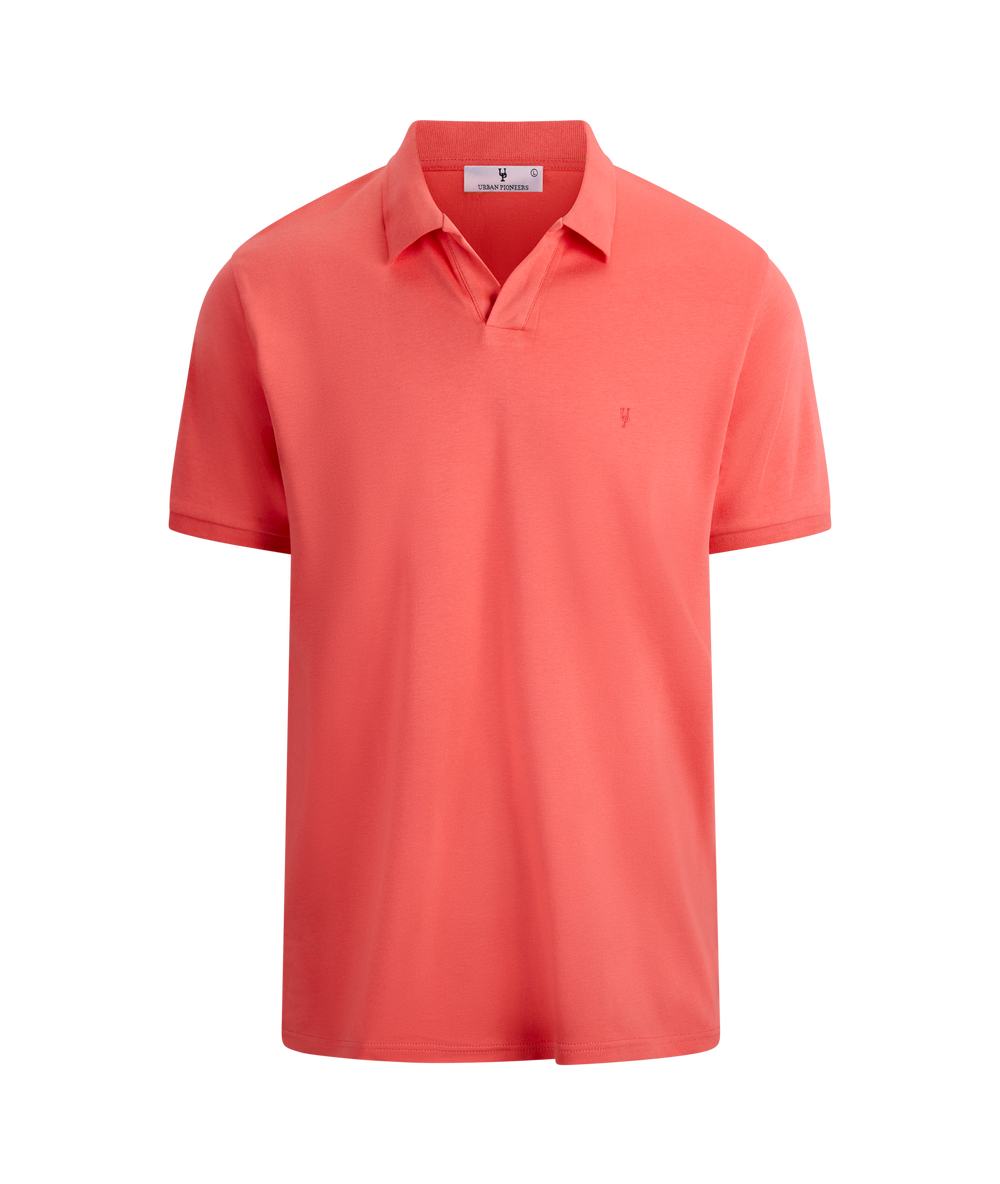 Urban Pioneers Male Dani SS Pique PIQUE WASHED RED