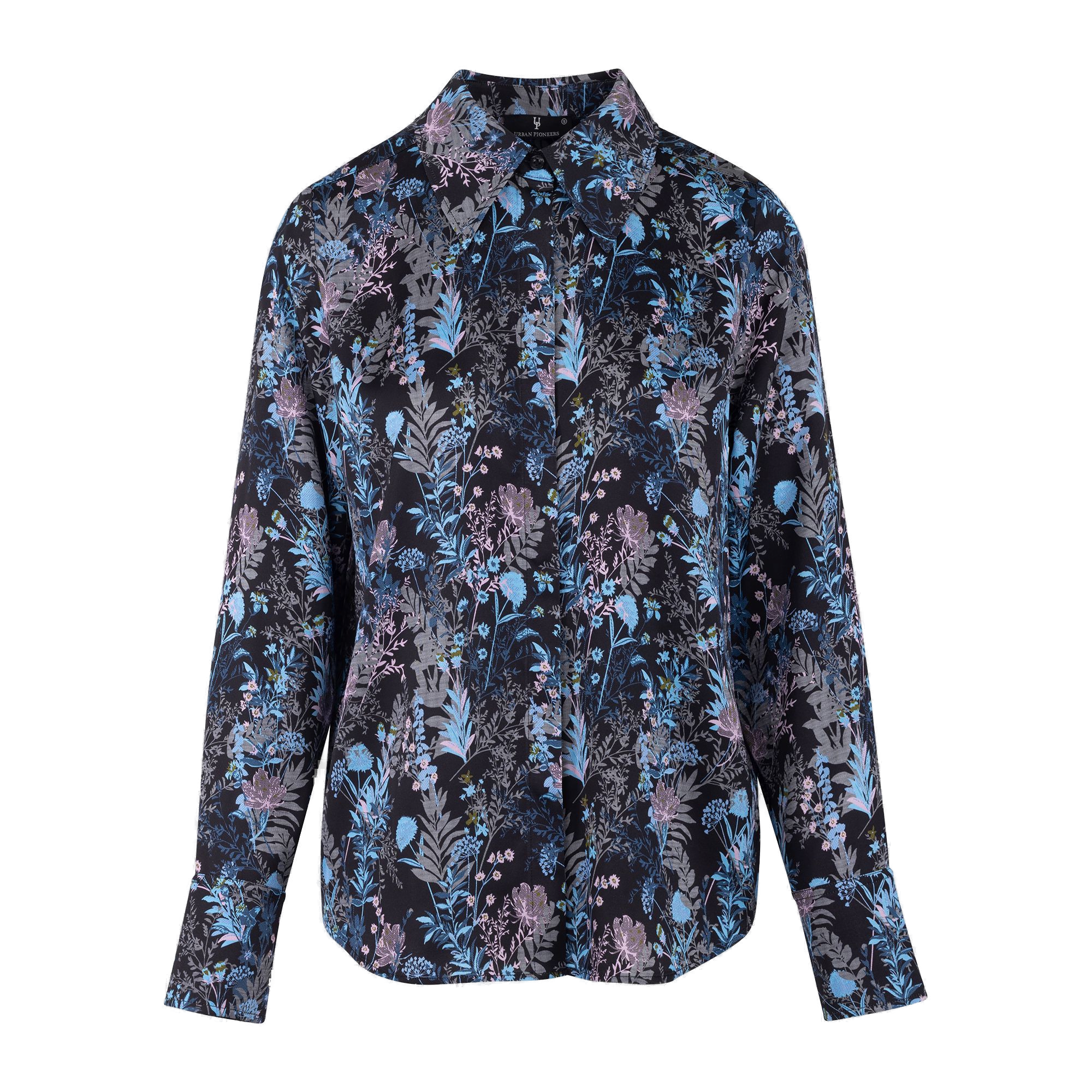 Urban Pioneers Female Daniela Shirt SHIRT AOP NIGHT BLOOM