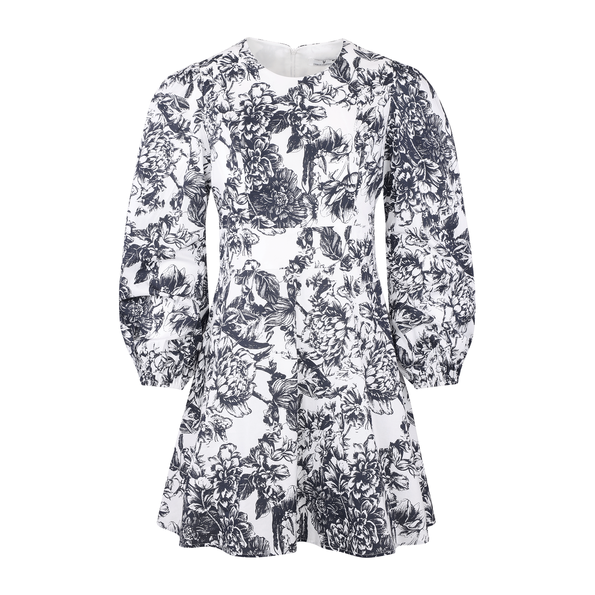 Urban Pioneers Female Dea Dress DRESS NAVY AOP