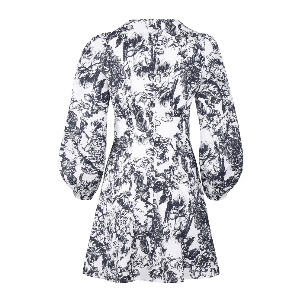 Urban Pioneers Female Dea Dress DRESS NAVY AOP