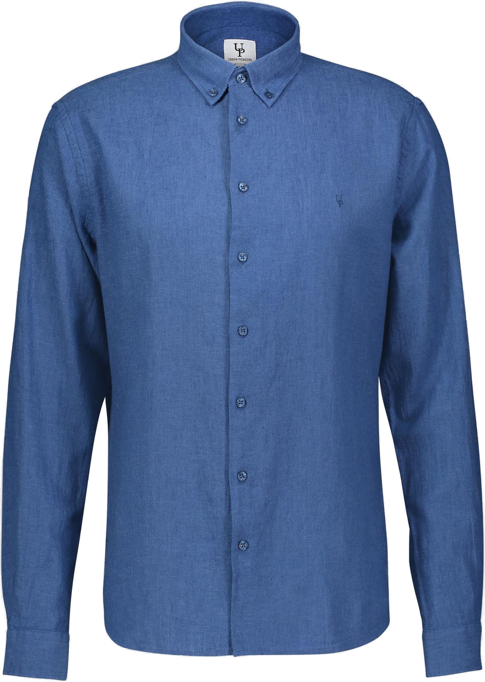 Urban Pioneers Male Declan Shirt SHIRT MID BLUE MELANGE