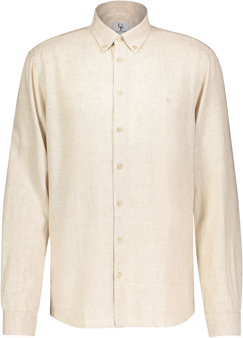 Urban Pioneers Male Declan Shirt SHIRT SAND MELANGE
