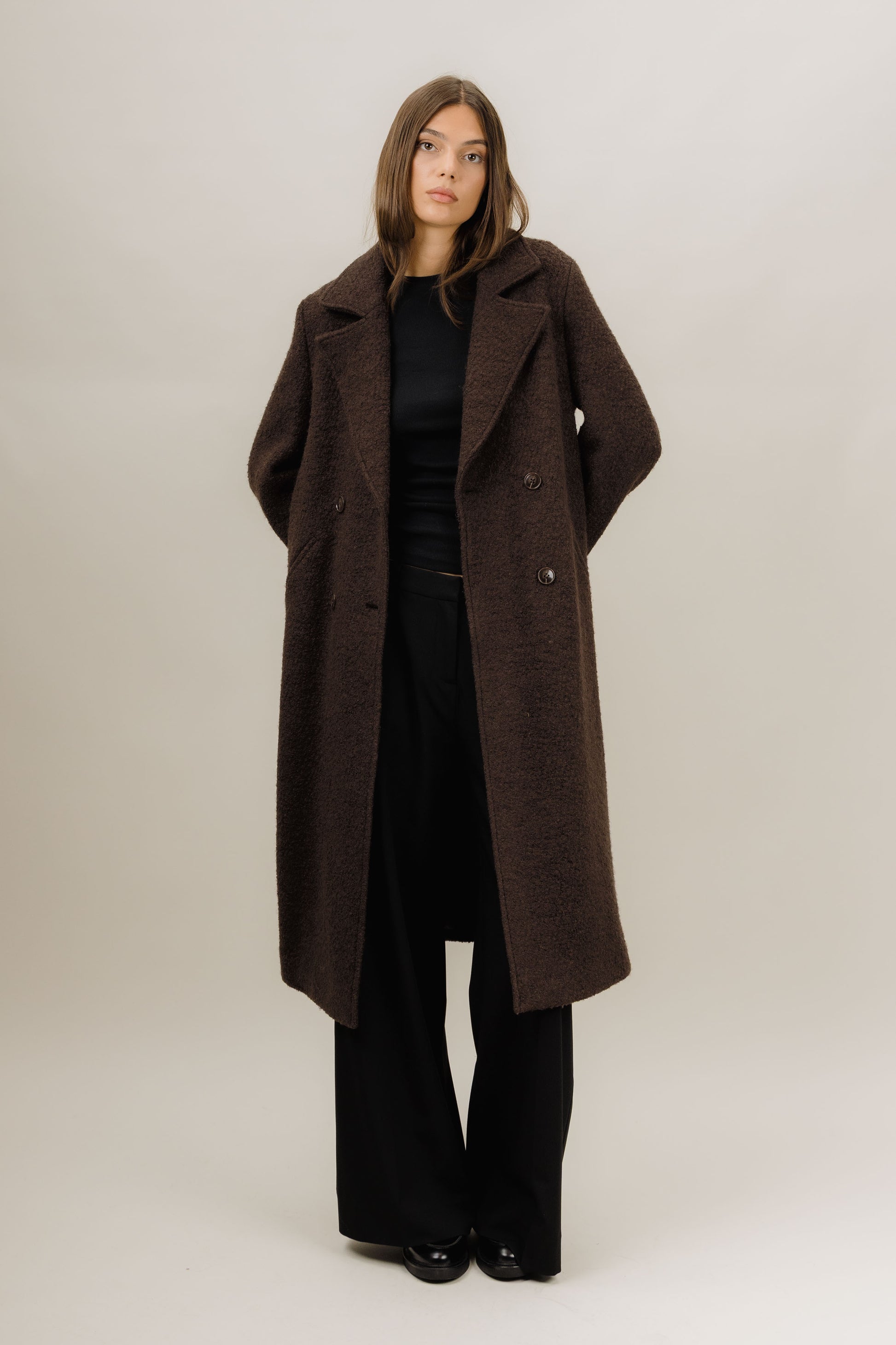 Urban Pioneers Female Delilah Coat COAT BLACK COFFEE