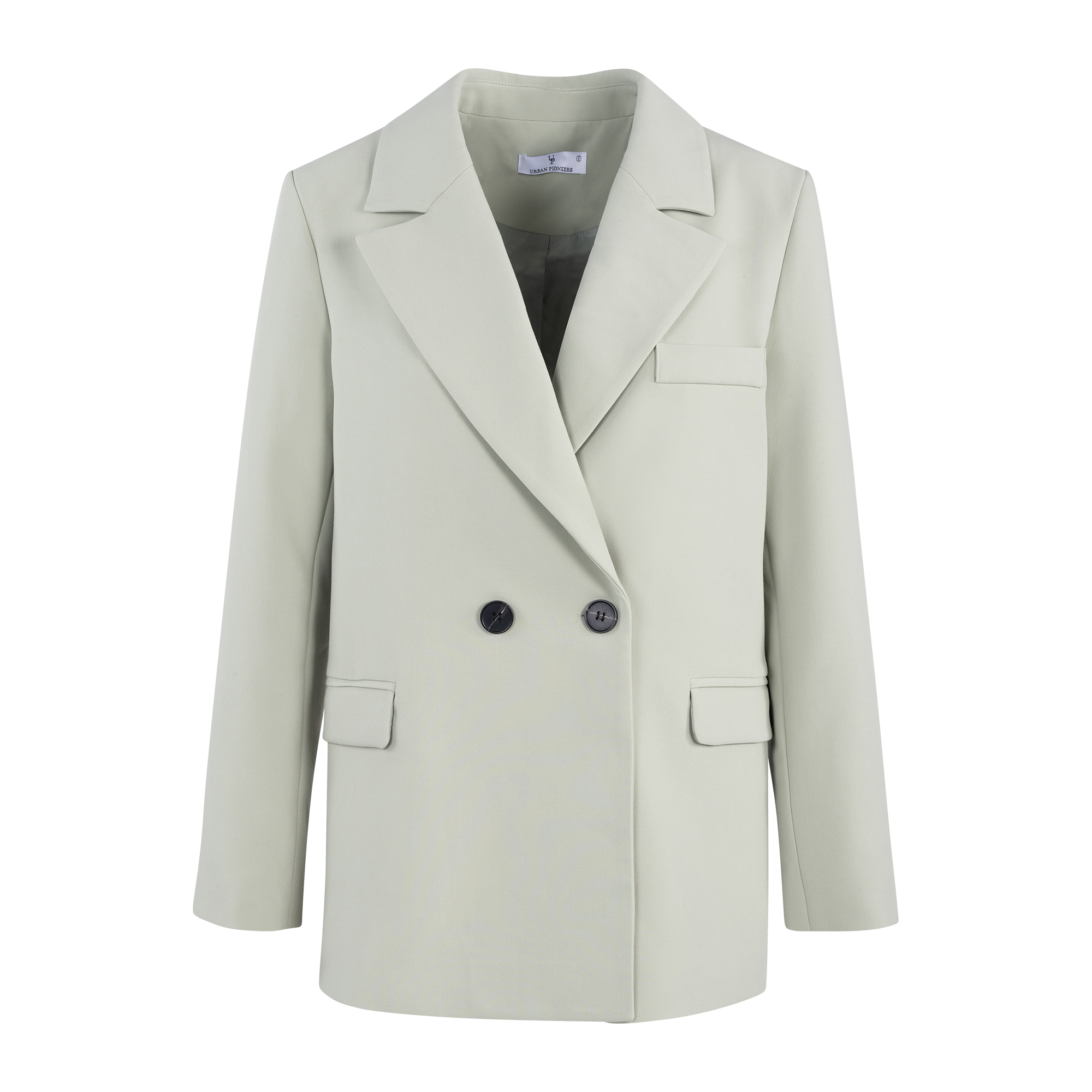 Urban Pioneers Female Devaki Blazer BLAZER LIGHT GREEN MELANGE