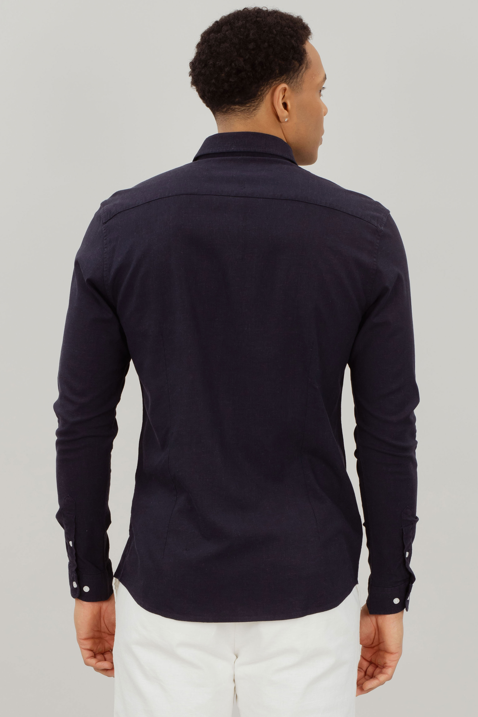 Urban Pioneers Male DiCaprio Shirt SHIRT NAVY