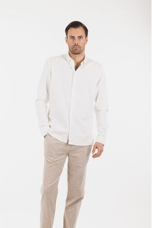 Urban Pioneers Male DiCaprio Shirt SHIRT WHITE