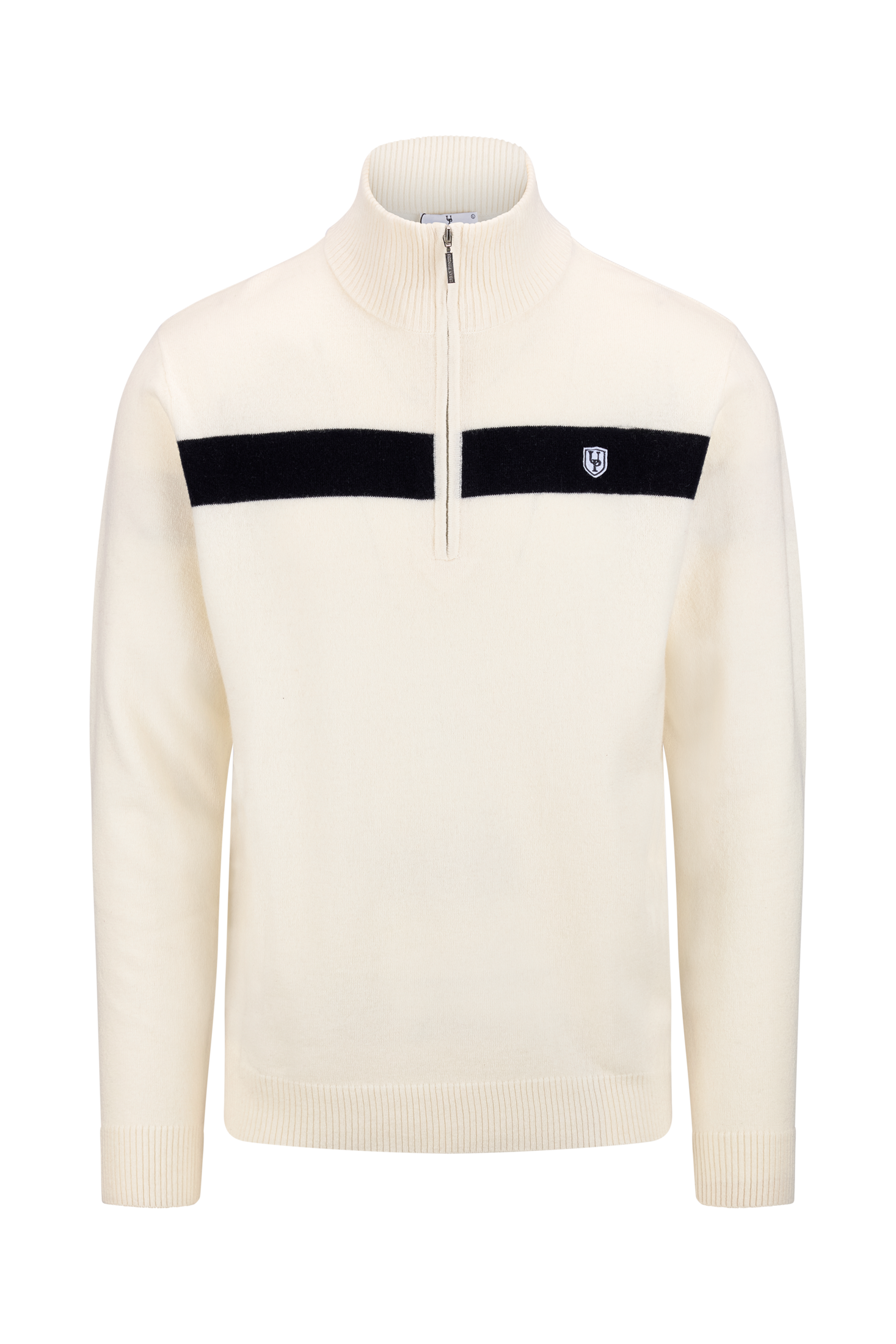 Urban Pioneers Male Dolomite Half-zip SWEATER CREAM
