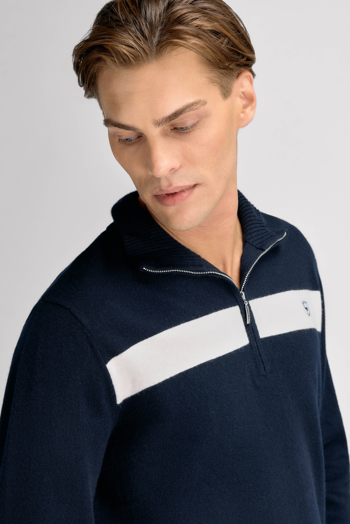 Urban Pioneers Male Dolomite Half-zip SWEATER DARK NAVY
