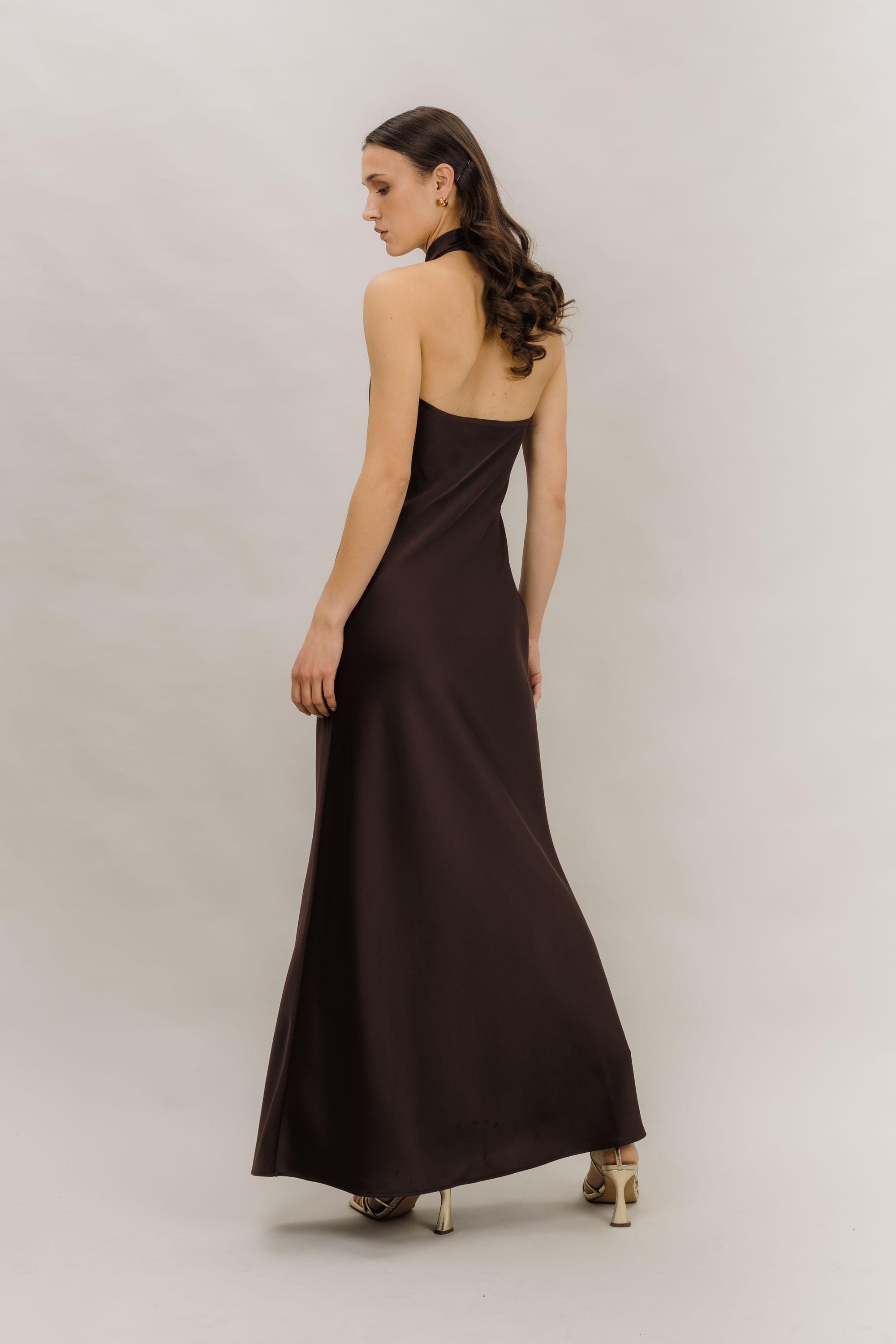 Urban Pioneers Female Dolores Dress DRESS BLACK COFFEE