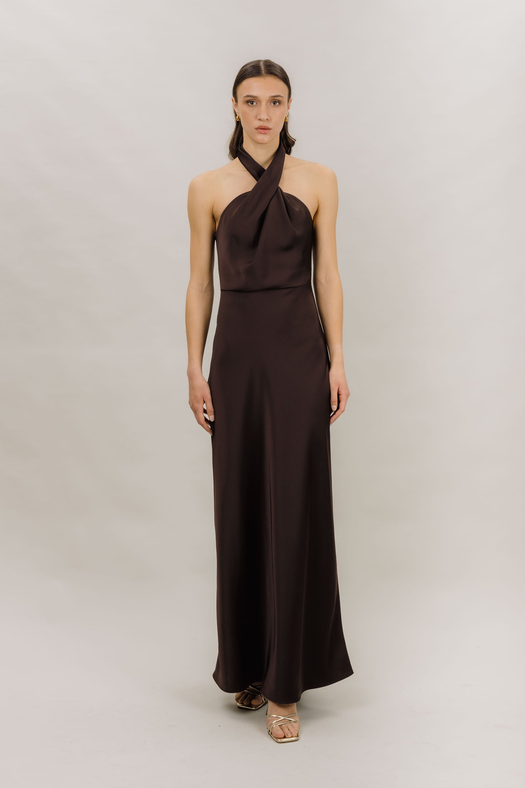 Urban Pioneers Female Dolores Dress DRESS BLACK COFFEE
