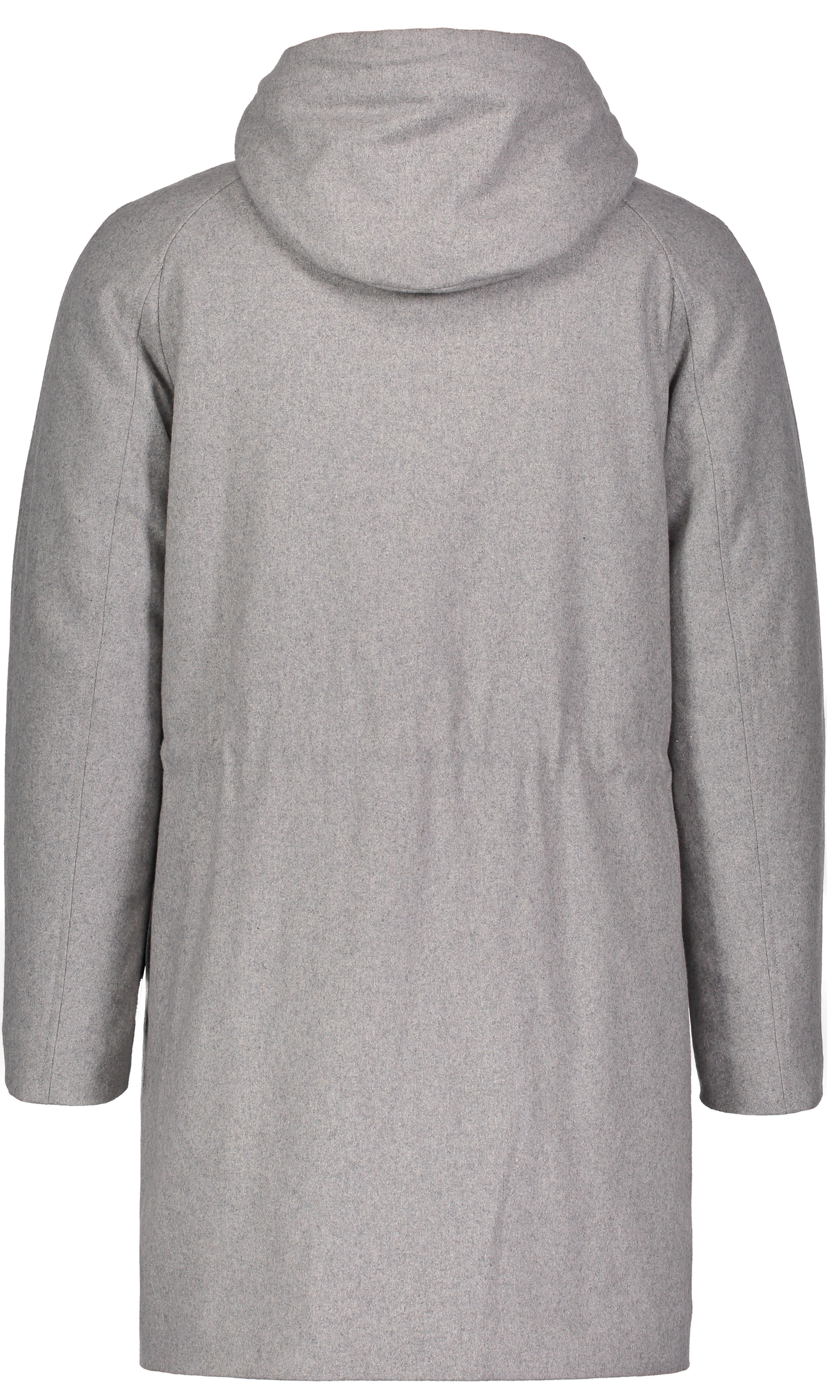 Urban Pioneers Male Donnie Wool Parka PARKA LIGHT GREY MELANGE