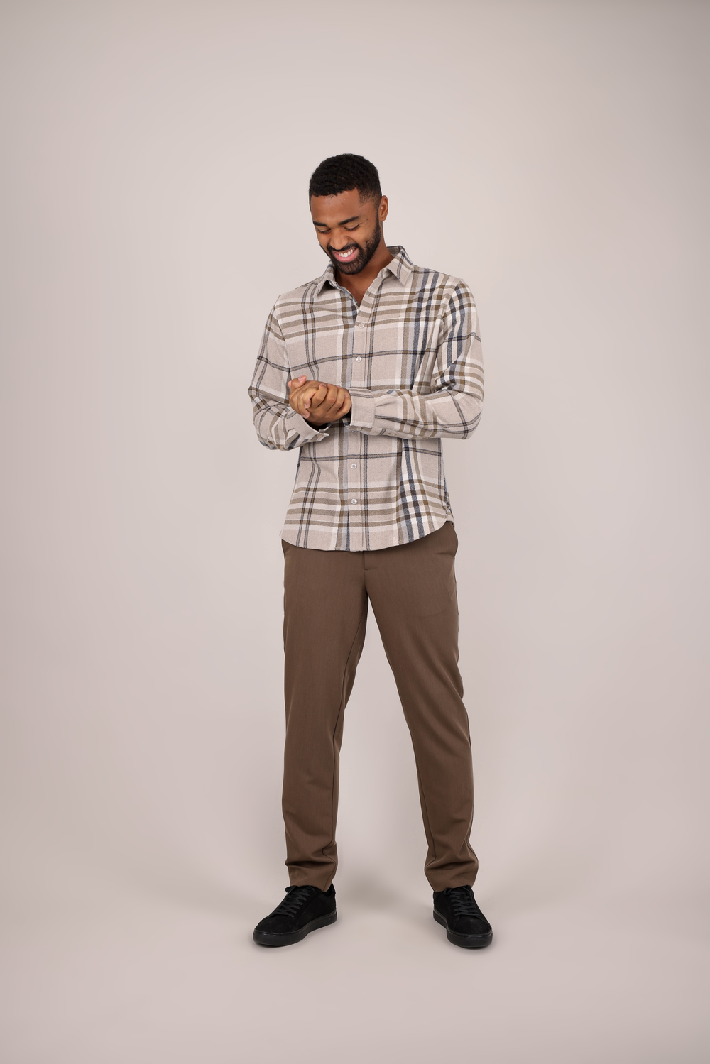 Urban Pioneers Male Dorste Pants PANTS WALNUT MELANGE