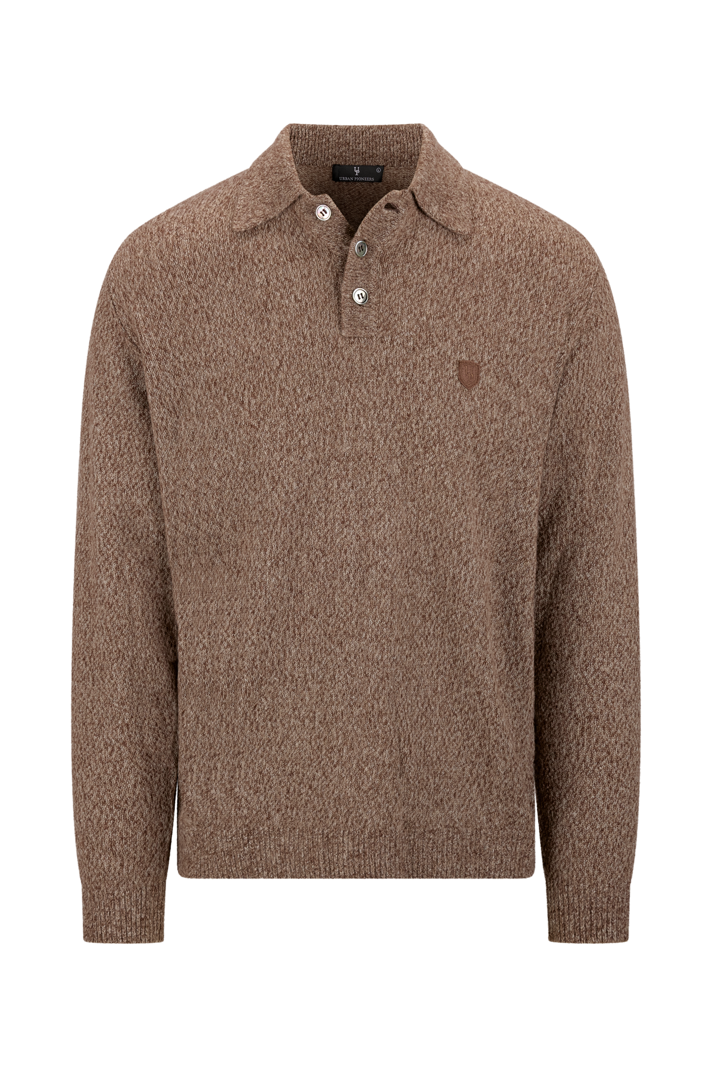 Urban Pioneers Male Edmund Sweater SWEATER BROWN MELANGE