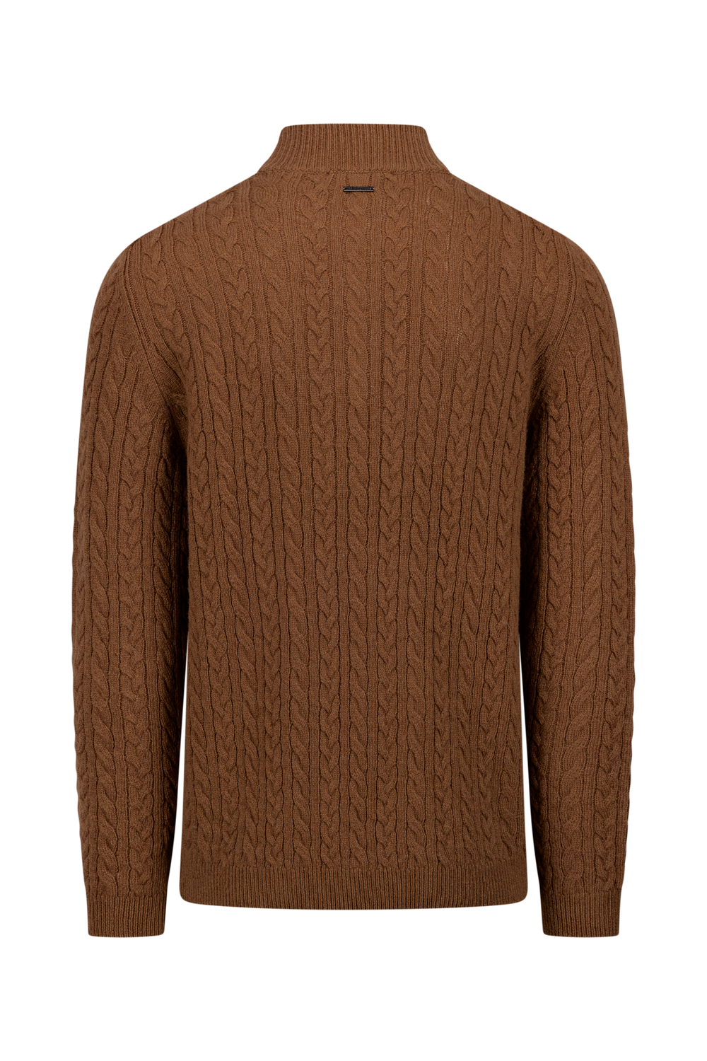 Urban Pioneers Male Edward Half-Zip SWEATER TOFFEE